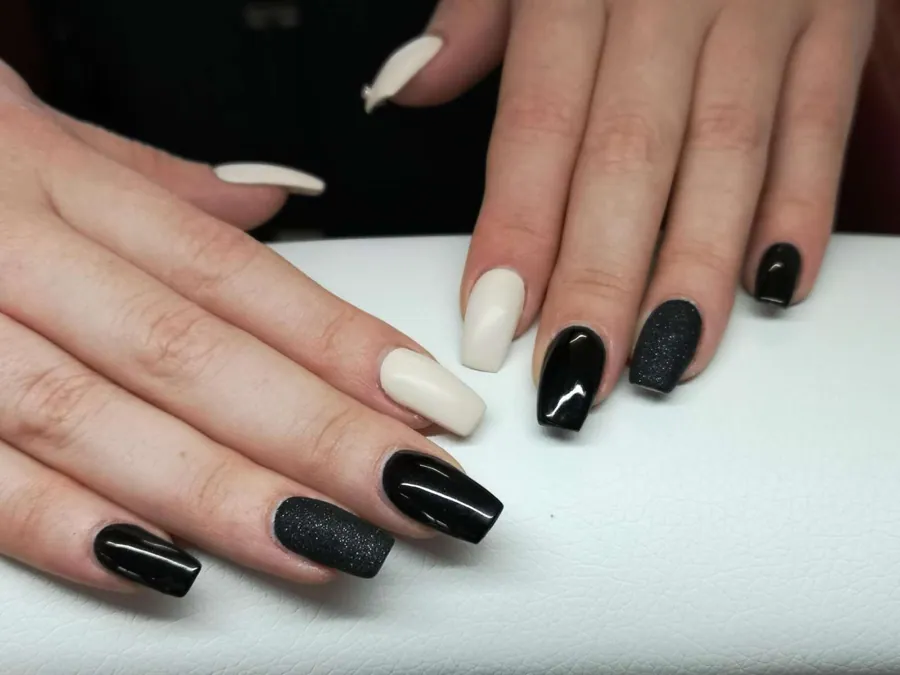 Nageldesign Matt-Glanz Sugar